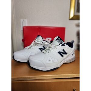 New Balance 623 White Blue Comfort Training Walking Shoes Size 15 (4E Wide) NIB!